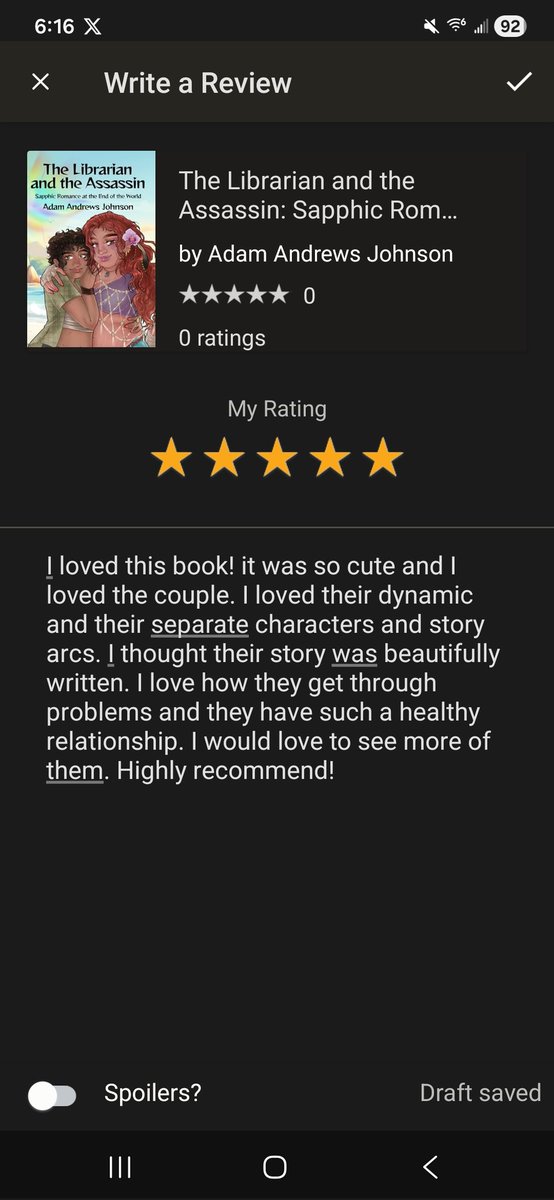 🏳️‍🌈Author Joharra Harper🏳️‍🌈 tweet media