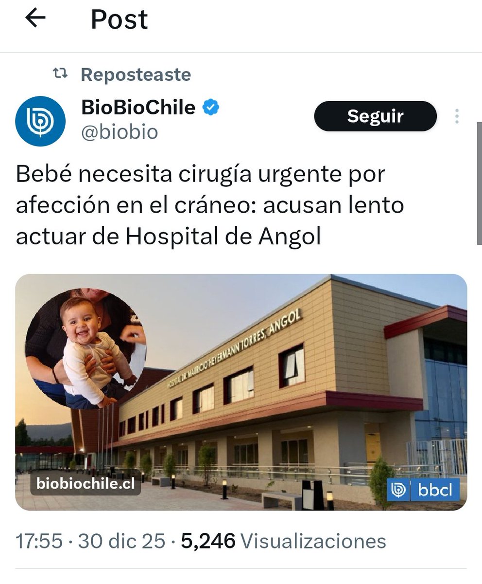 <a href="/biobio/">BioBioChile</a> Este es el mismo caso de mi hija
Ayuda porfavor.!
🚨🚨