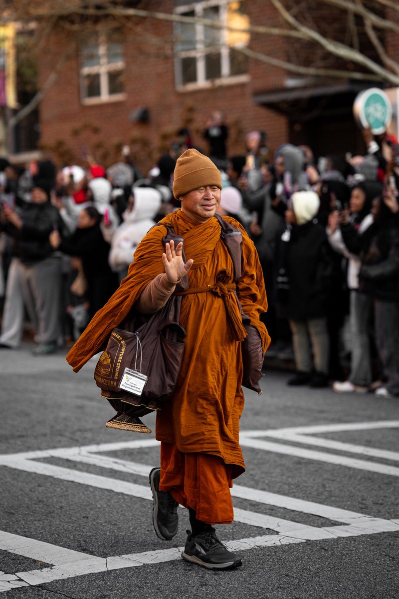 ConsiderMeWeird's tweet image. Monks in Decatur  📸 @stksidd