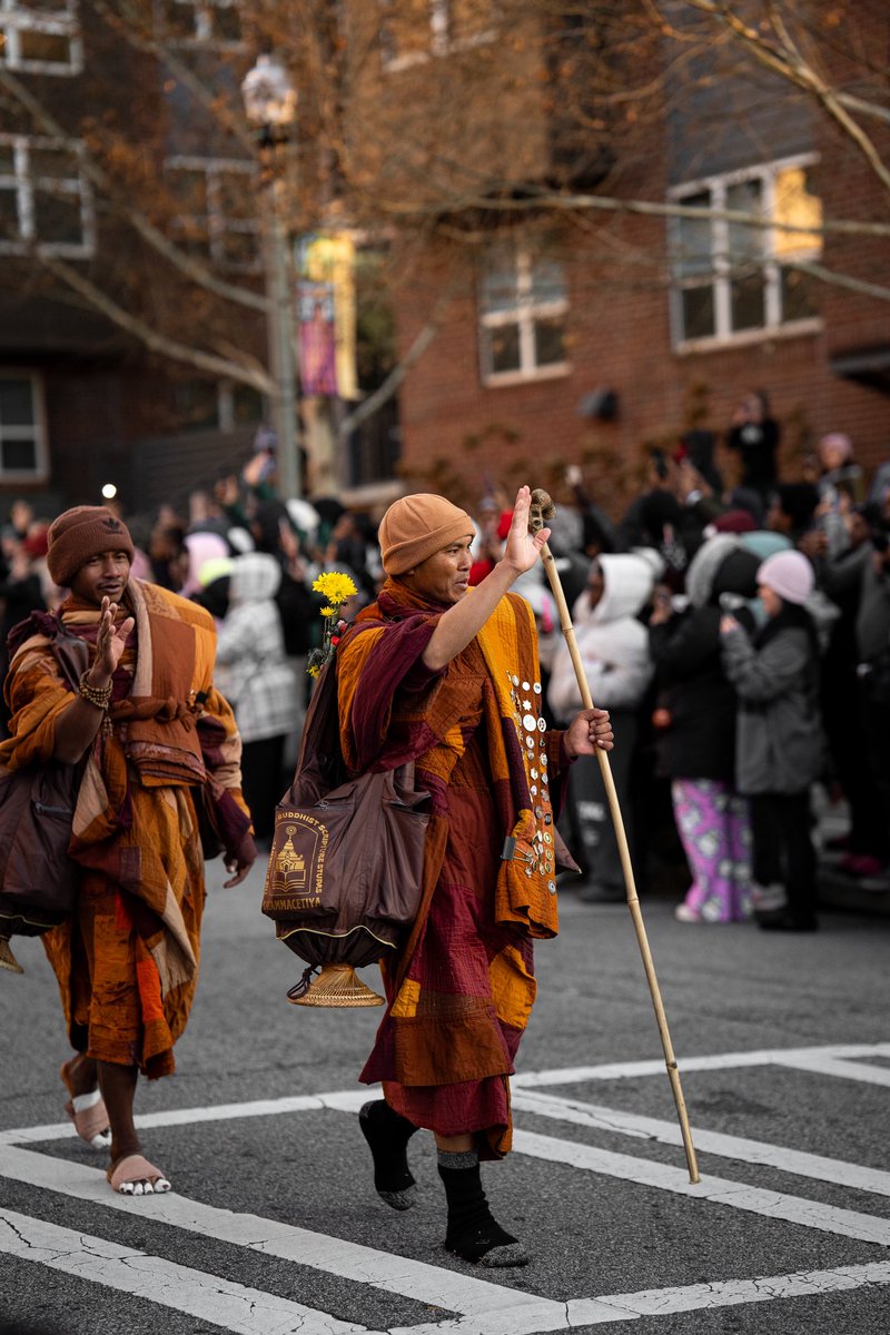 ConsiderMeWeird's tweet image. Monks in Decatur  📸 @stksidd