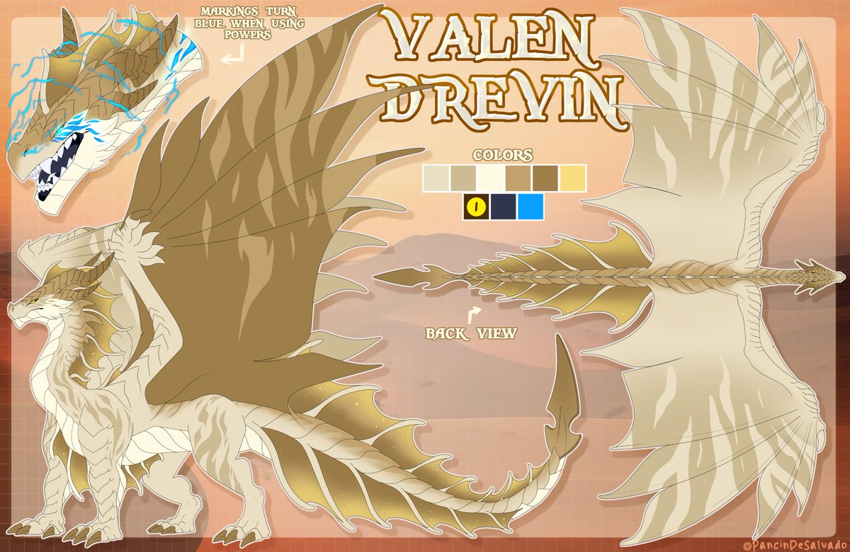 It's been a while since I designed a dragon, and had the honor of doing so for KadenTheRed!

They wanted a big bulky dragon with golden colors and a sassy attitude 🐉

C0MM3NTS AND R3TWE3TS SUPER APPRECIATED 🧡