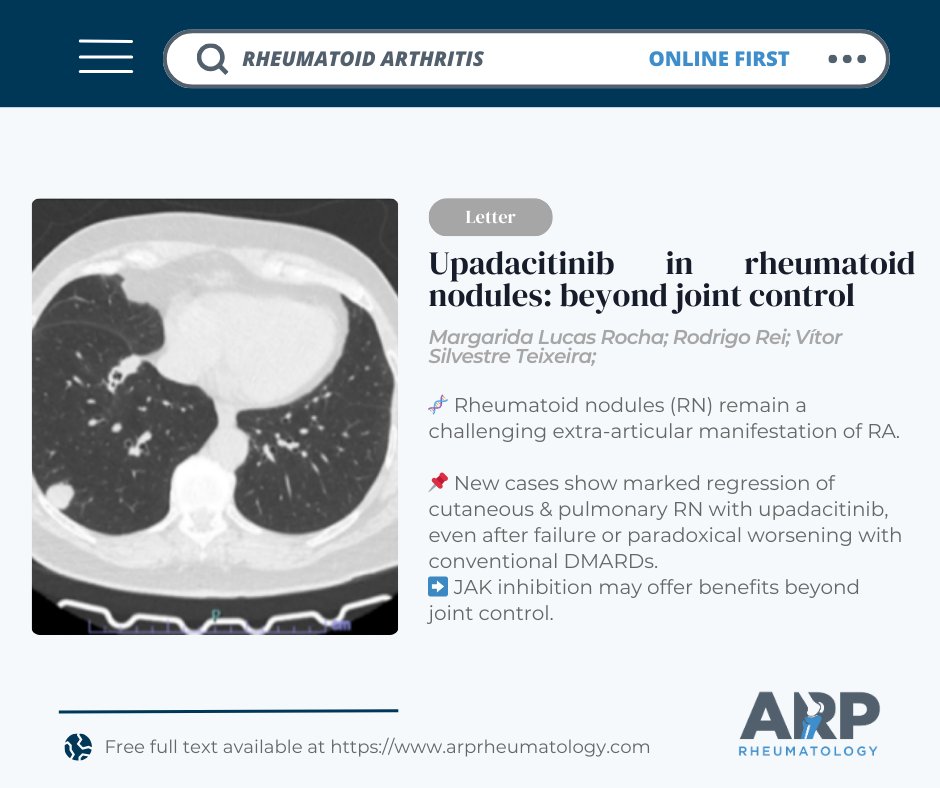 ARP Rheumatology tweet media