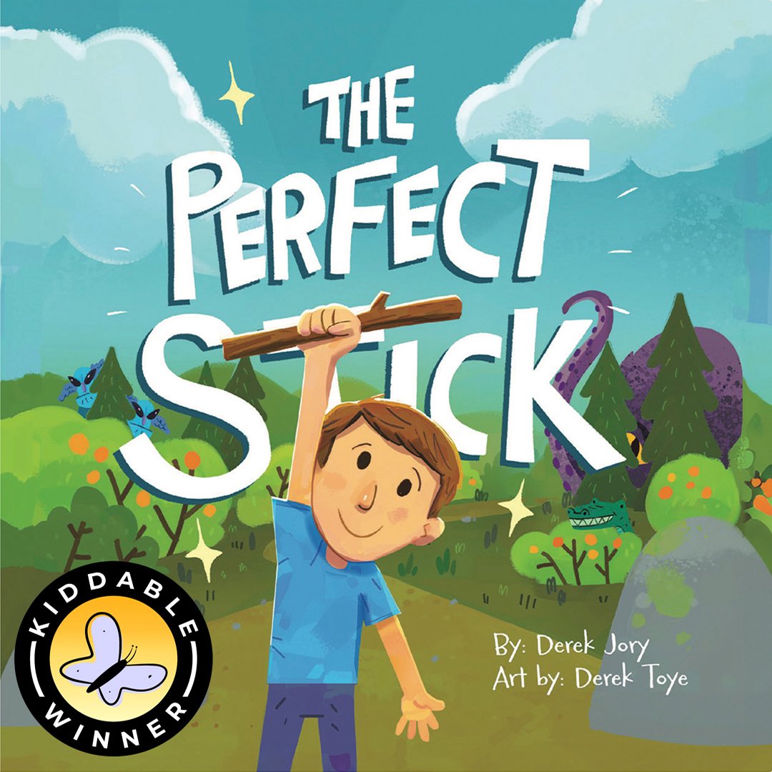 NoJoryous's tweet photo. I’m thrilled to share that @perfstickbook has been awarded Gold in the Online Discovery Award for New Authors at the Kiddable Awards! 🪵🏆

Being recognized inspires @DerekToye and I to keep creating stories that spark imagination, joy &amp; a love of reading for kids everywhere! ❤️ https://t.co/79fij6vH3r