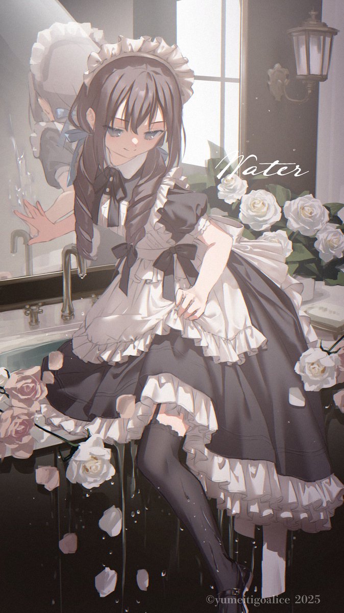 「#2025年自分が選ぶ今年の4枚 オリジナル作品だとこれだね。今年は珍しく二次創」|夢苺Aliceのイラスト