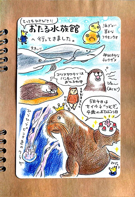 #2025年自分が選ぶ今年の4枚
#ハル絵日記
絵日記を描く楽しさに目覚めた一年。来年もたくさん描けたらいいな。 