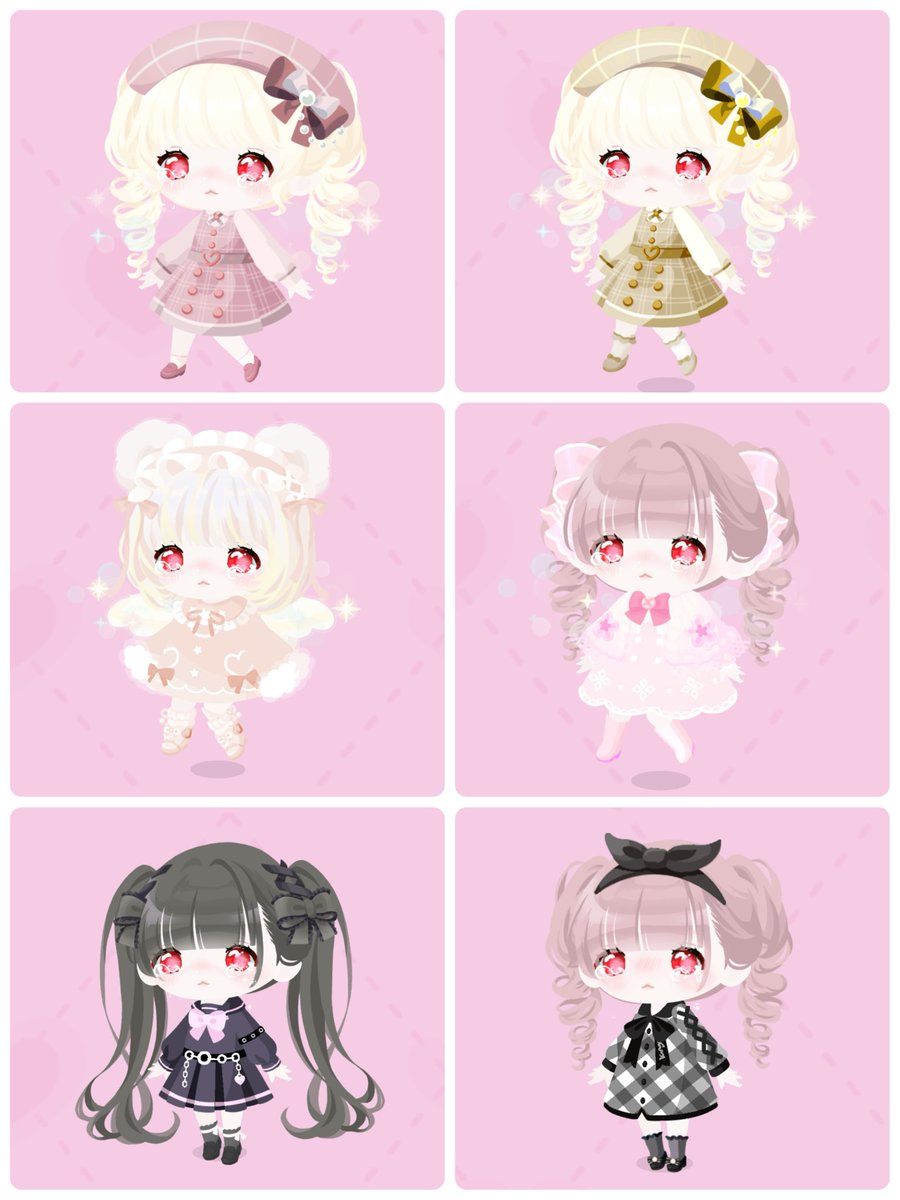 acha_kun_'s tweet photo. 今回🎨したアイテムコーデ https://t.co/xvMEMaqX7w