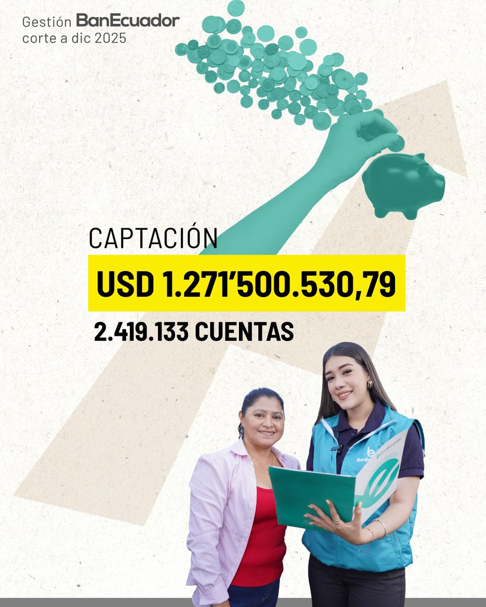 ⚡️¡En 2025, BanEcuador transformó ideas en negocios, sueños en ingresos y esfuerzo en crecimiento!🎉🚀🇪🇨

#BanEcuador #ElNuevoEcuador