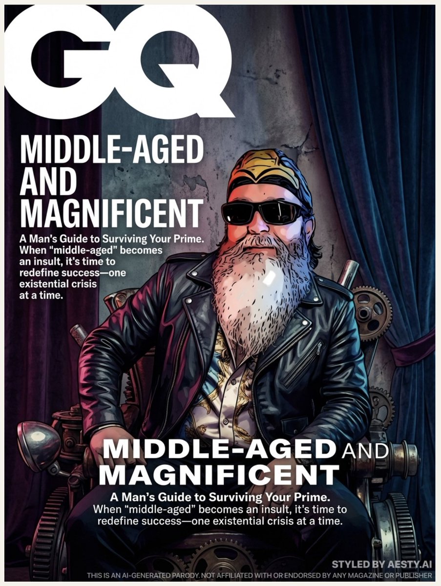 GrizzlyJoeShow's tweet image. Hey @GQMagazine @GQStyle sure this is a parody… but imagine how many mags we could move with my ‘magnificent’ self on your REAL cover‼️ #CallMe 📱