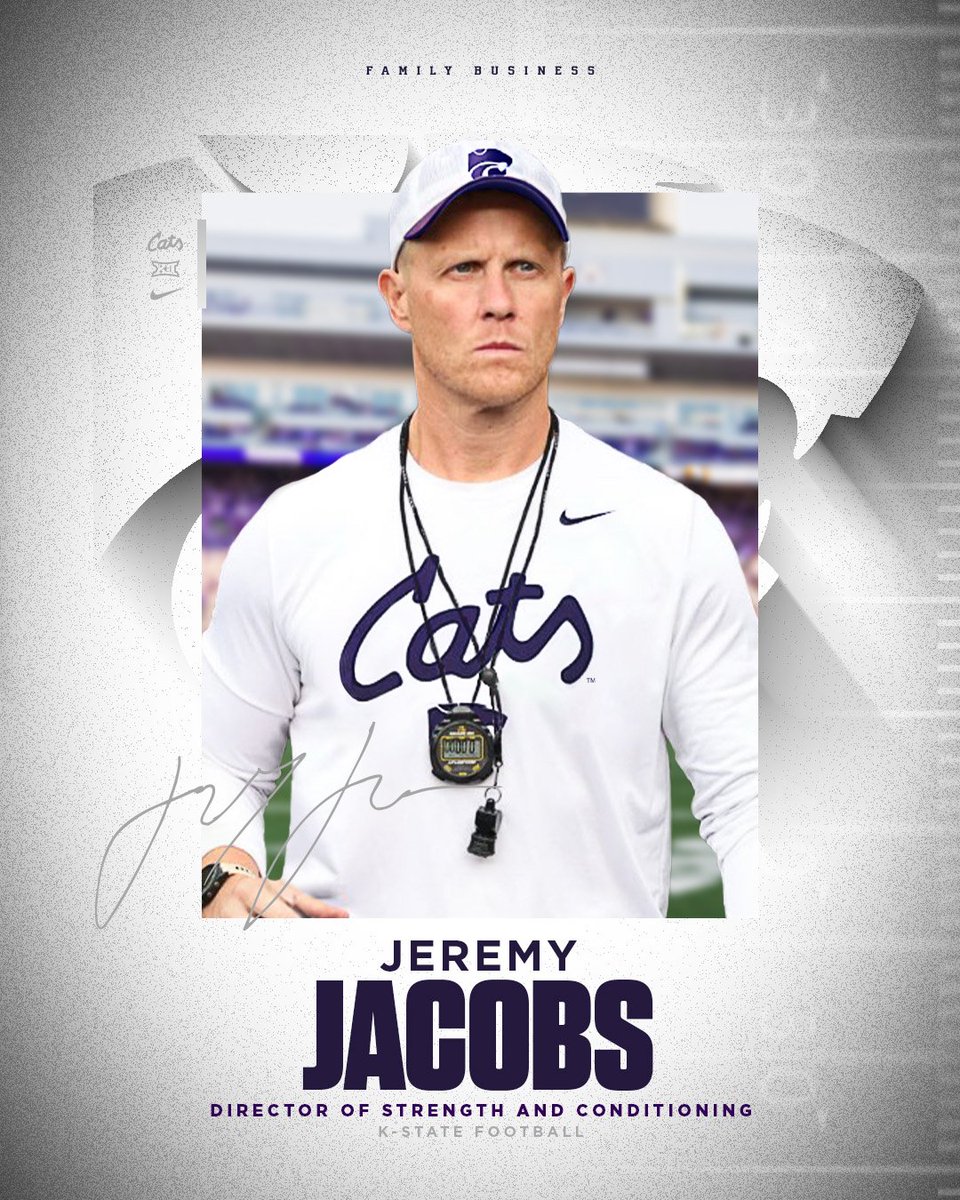 The family grows 

Welcome <a href="/Jeremy_Jacobs_/">Jeremy Jacobs</a>, Director of Strength &amp; Conditioning

k-st.at/familybusiness