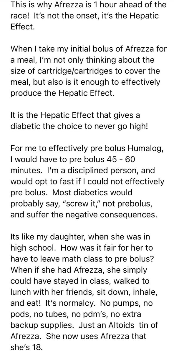 #Afrezza #InhaledInsulin #AbetterGameOfDiabetesManagement