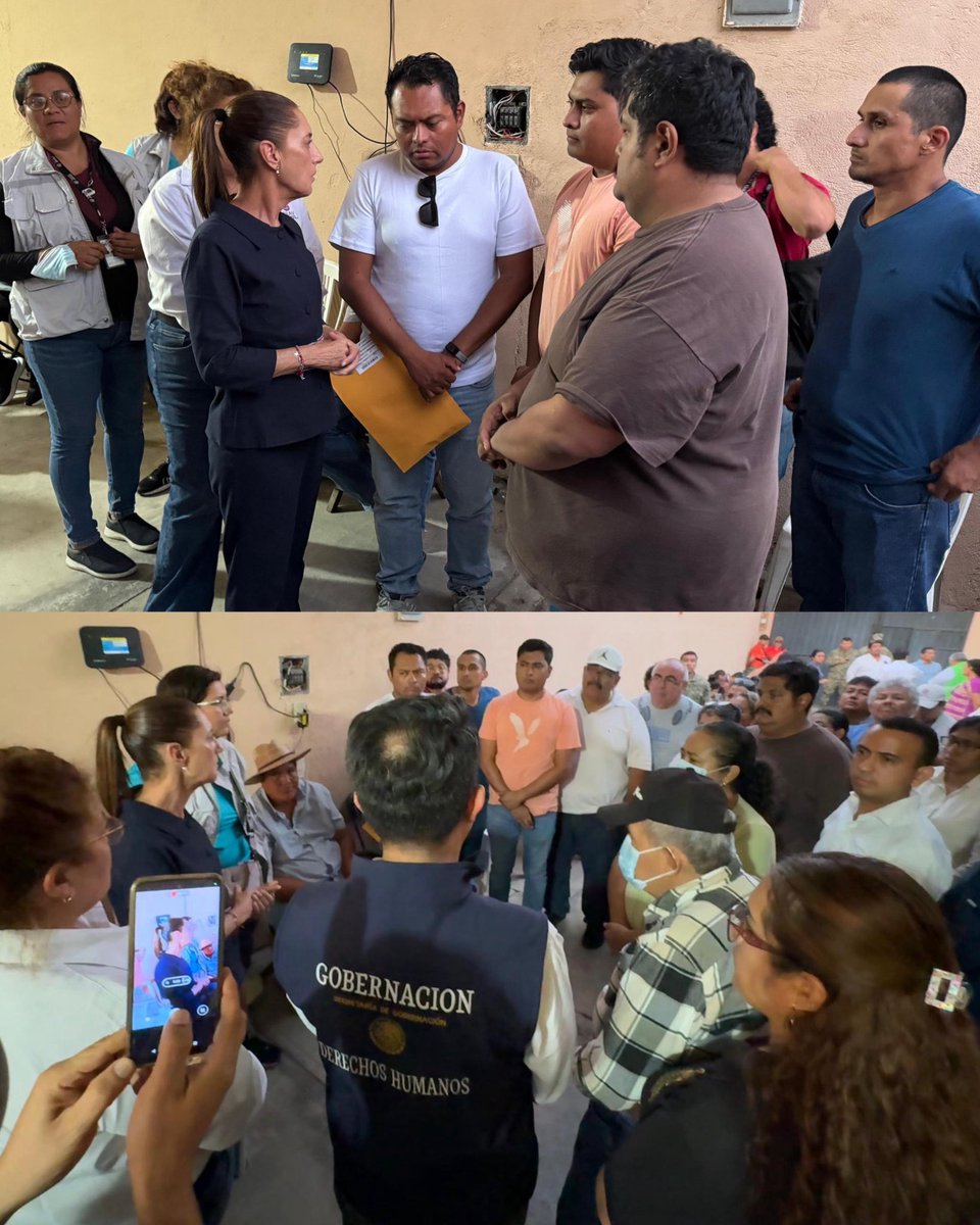 Rocha4T's tweet image. 🚨 #LoÚltimo 🚨 

La Presidenta @Claudiashein tiene razón, la publicación de los rostros de las víctimas del accidente del #TrenInteroceánico sin la autorización de los familiares, revictimiza.

Quienes las vuelven a publicar en redes sociales NO TIENEN empatía con las víctimas,…