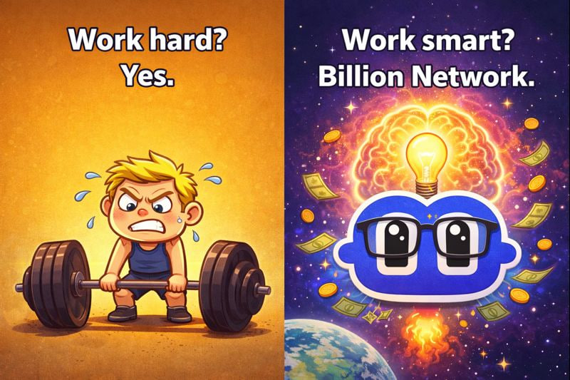 ArjenMaman's tweet photo. Work hard? Yes.
Work smart? Billion Network. 🧠⚡
Smart money doesn’t sweat.
It scales. 👀

#BillionNetwork #SmartBuilders #Crypto https://t.co/AYeA2ArPuw