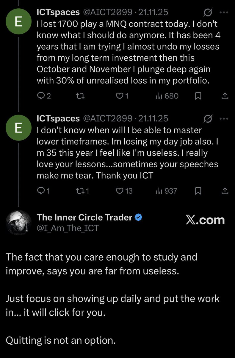 Quitting Is Not An OPTION — ICT