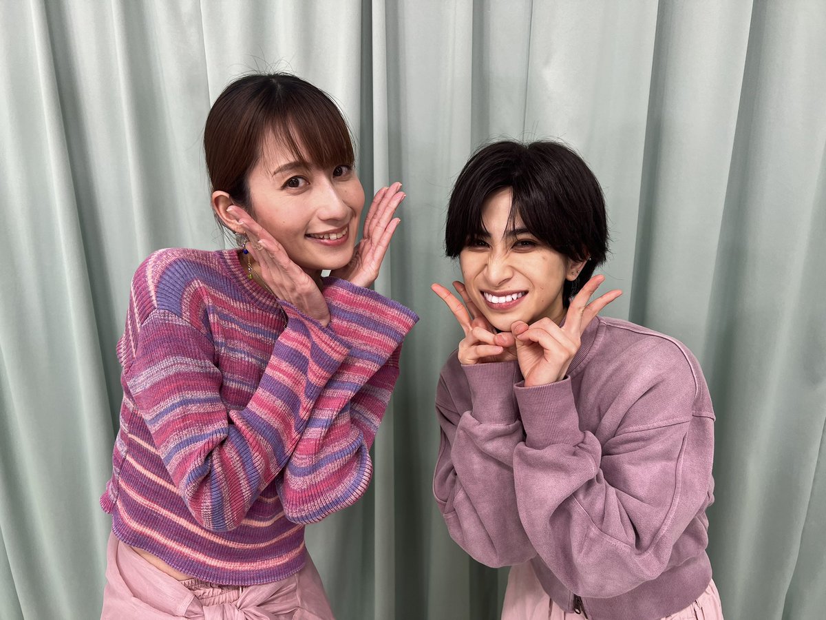 #黒白歌合戦2025 メンバーがどうしてもやりたいコーナーで俺はaespaさんのWhiplashを披露させていただいたのですが、そこで河村唯さんが映像で特別出演して下さいました😭🙏TikTokでずっと見てたあの振り！踊れたー！TikTokも撮ったので載せます！うめ子さん本当にお忙しい中ありがとうございました😭