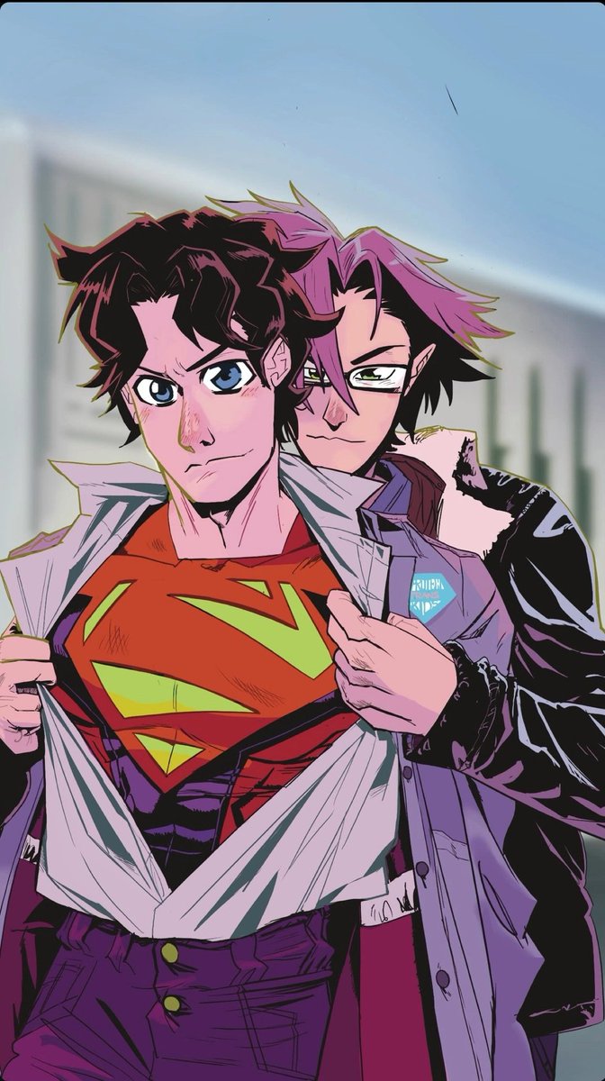 Art by Daimon Hampton via Instagram. 

Jon Kent: This Internship Is My Kryptonite returns in a week! 

instagram.com/daimondrewthis…