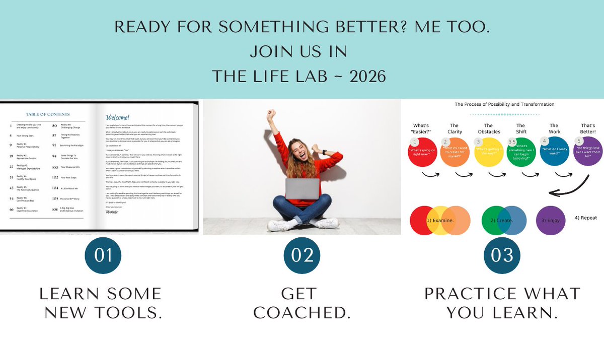 MeasuredLives's tweet photo. Ready for something better? Join The Life Lab. Make 2026 your very best year! Registration for Feb. closes Jan. 20 BUT join by midnight Dec. 31st &amp; get 2 bonus coaching calls. Create a life that's better than you even imagine! Check it out. Tell a friend. https://t.co/sUAnCjpnyI https://t.co/Y0faKeriz4