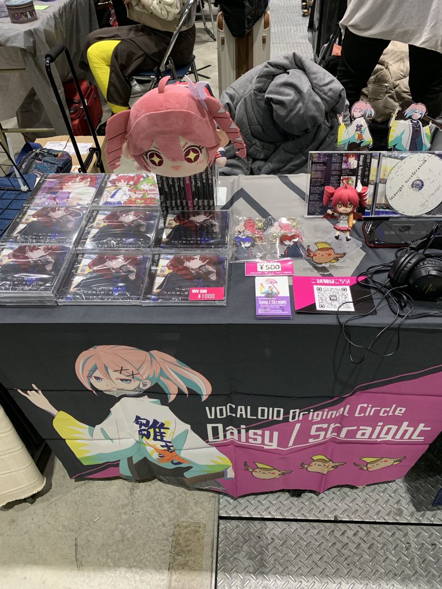 設営完了👏
南e42bでお待ちしてます🥳
#C107 #重音テト #GUMI #オリジナルCD