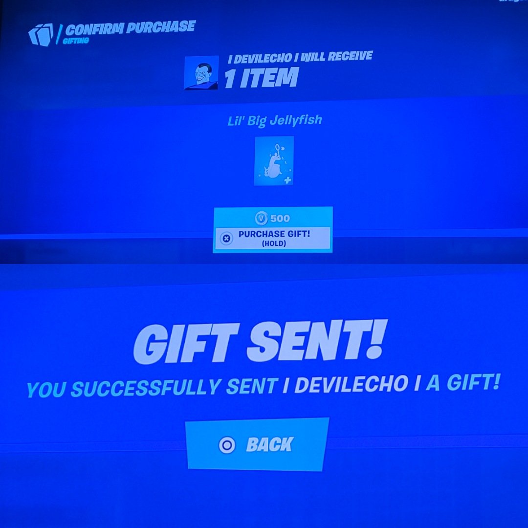 Ps5Tamil's tweet photo. Your Gift is Sent enjoy ๐
Happy New year everyone ๐ฅ๐
#Vbucks #Fortnite #CrewPack https://t.co/lYu9FRvuqw
