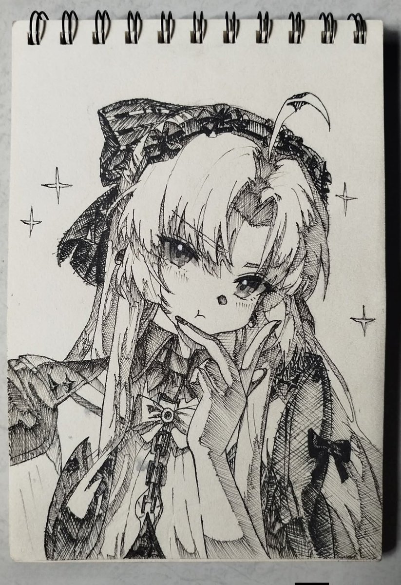 Simple drawing in the morning. I was bored so I just drew I a