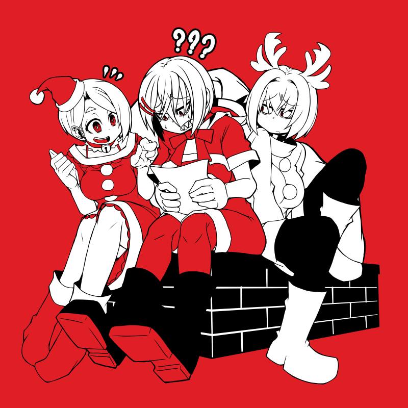 「赤黒。5」|あやめのイラスト