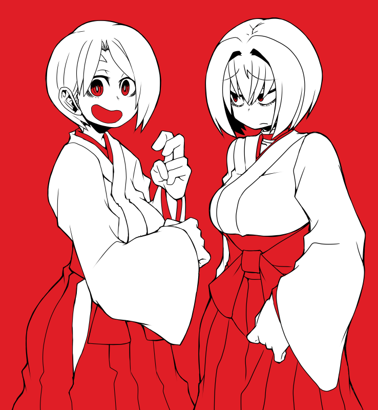 「赤黒。5」|あやめのイラスト