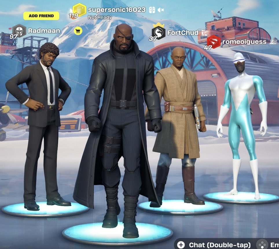 JonesyFrotting's tweet image. you can now officially have a full squad of the motherfuckers in fortnite