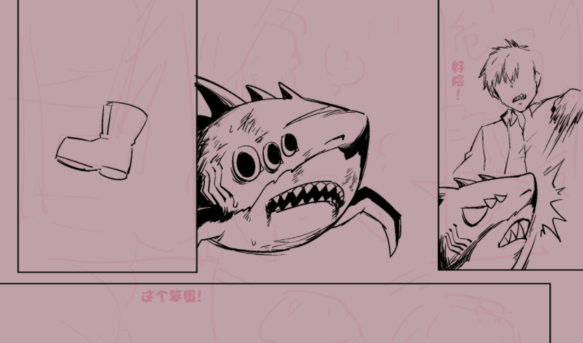 漫画を描くときはとても楽しい