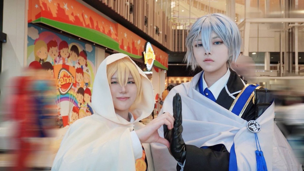 cos /伯仲

不可。

国広⇒ ガトさん （<a href="/5uh21leon/">ガト🐈️</a>）
長義⇒舛花

 📸✨⇒椿さん <a href="/Tsubaki_0629/">椿@🏷️🐢</a> 

#アコスタイオンモール新利府