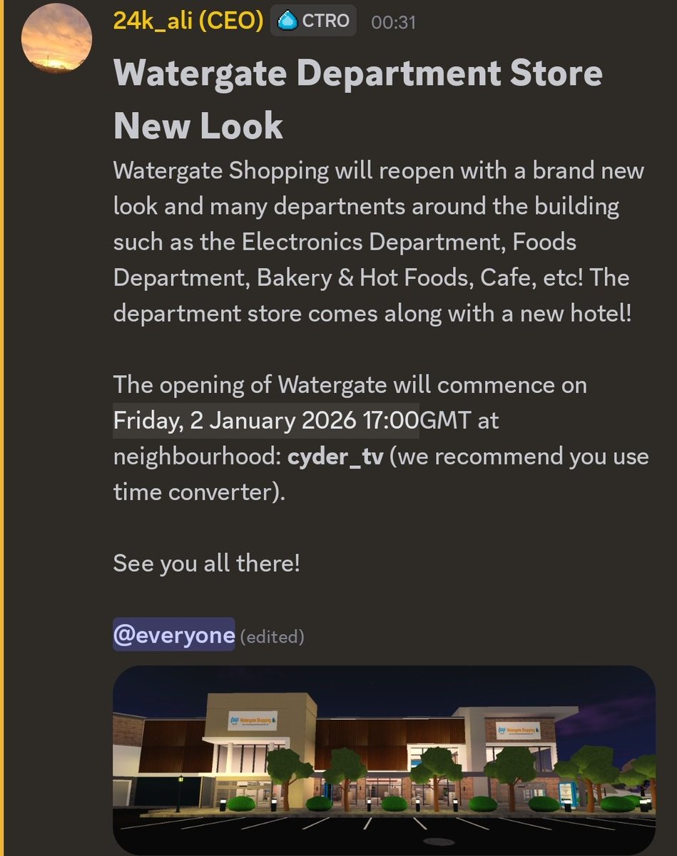 Quays Bloxburg Group • Official 🛍 tweet media