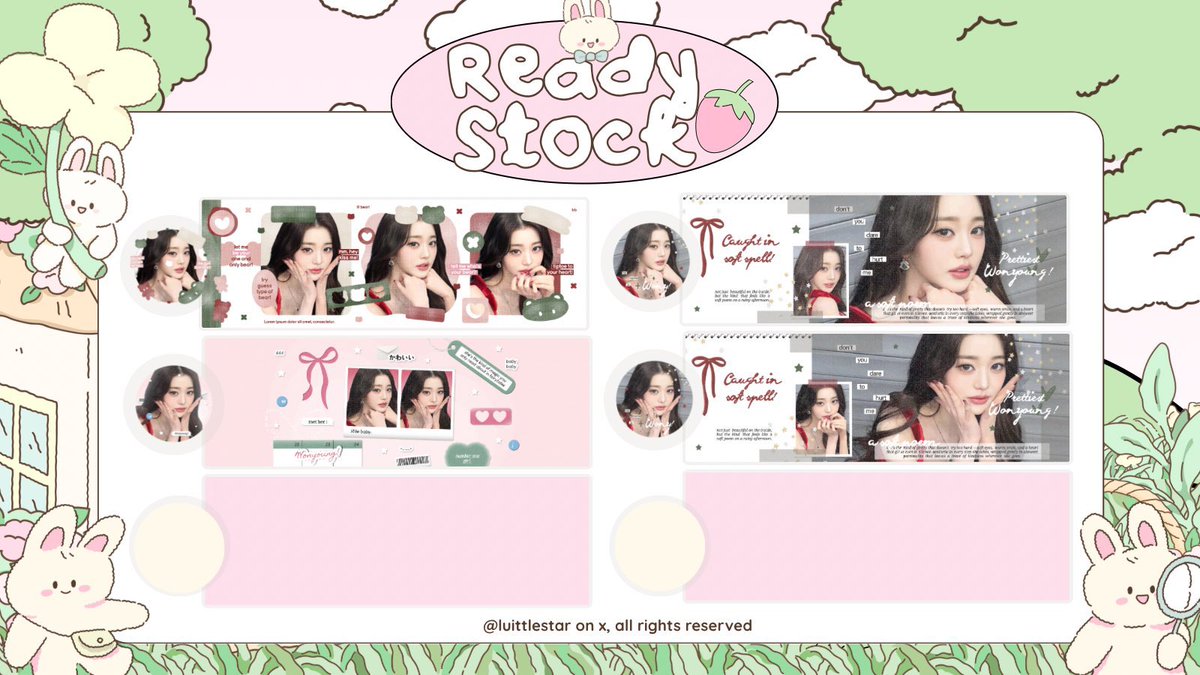ocilside's tweet image. ㅤㅤㅤㅤㅤㅤ

🎀 Help rt, it's NEW YEAR SALEE 🎀

Layout FS until 5 January 2026, edisi wonyoung ive ✨Yuk buruan sebelum keburu diambil yang lain..!! Sudah free retext iaa teman timun, bisa dm @luittlestar jika berminat &amp;lt;33  dan untuk detailnya bisa cek alt 

#zonauang
ㅤㅤㅤ