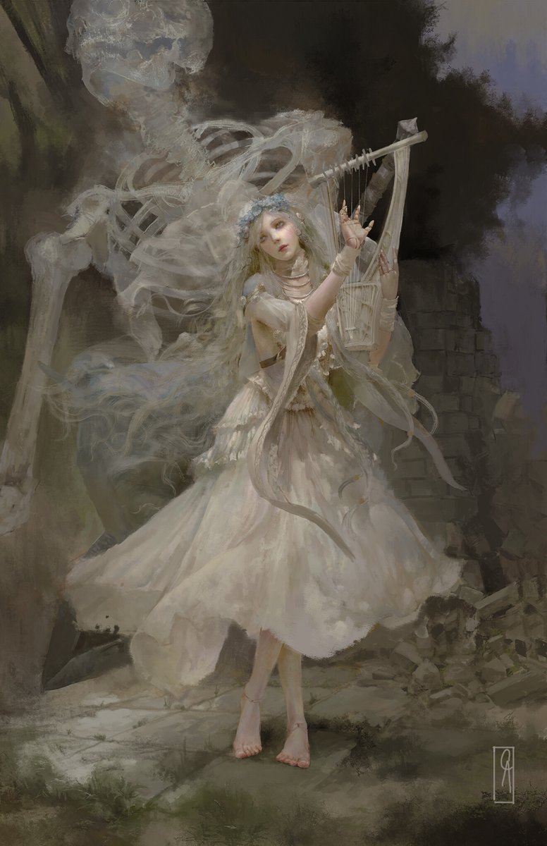 Apollyon_abyss's tweet image. Some of the paintings that i had so much fun painting this year, there's more but it think these were the most fun for me