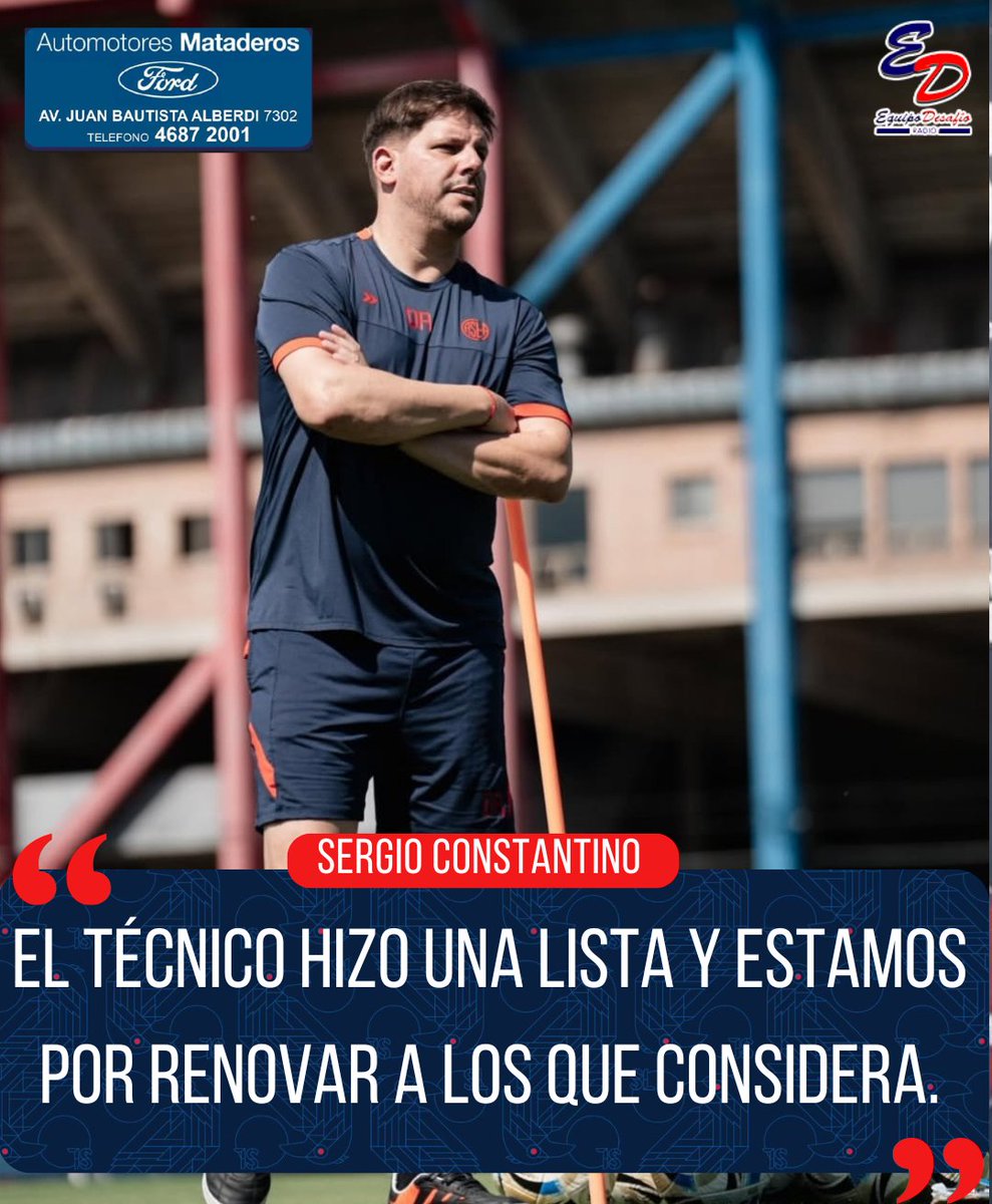 Sergio Constantino, presidente transitorio de #SanLorenzo, declaró después de la reunión de comisión directiva y habló sobre las renovaciones y las posibles ventas.