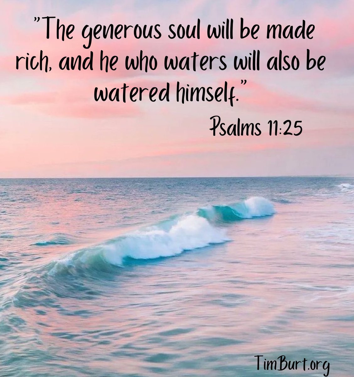 Generosity enriches your own life!