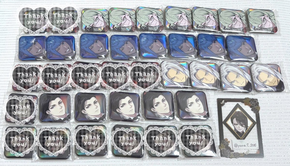 交換/買取】 刀剣乱舞 大本丸博 スクエア缶バッジ ミニアクスタ 箔押し