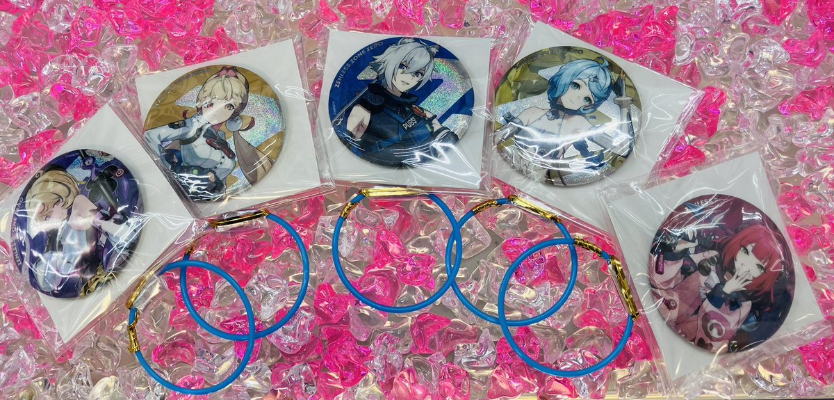 全10種セット】GiGO ゼンレスゾーンゼロ ホログラム缶バッジ vol.2