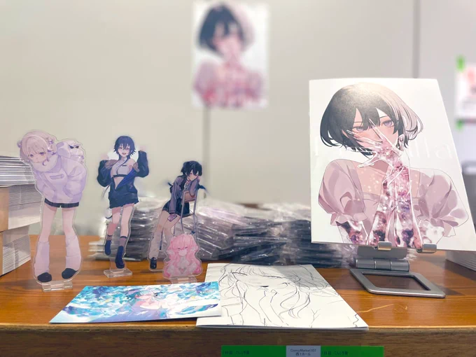 め51abのhanasakuです〜お願いします これは売り子さんに撮って貰った写真