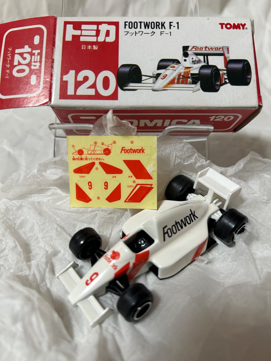 トミカ赤箱No.120 フットワークF1日本製 トミカ赤箱No.120 フットワークF1日本製 - メルカリ