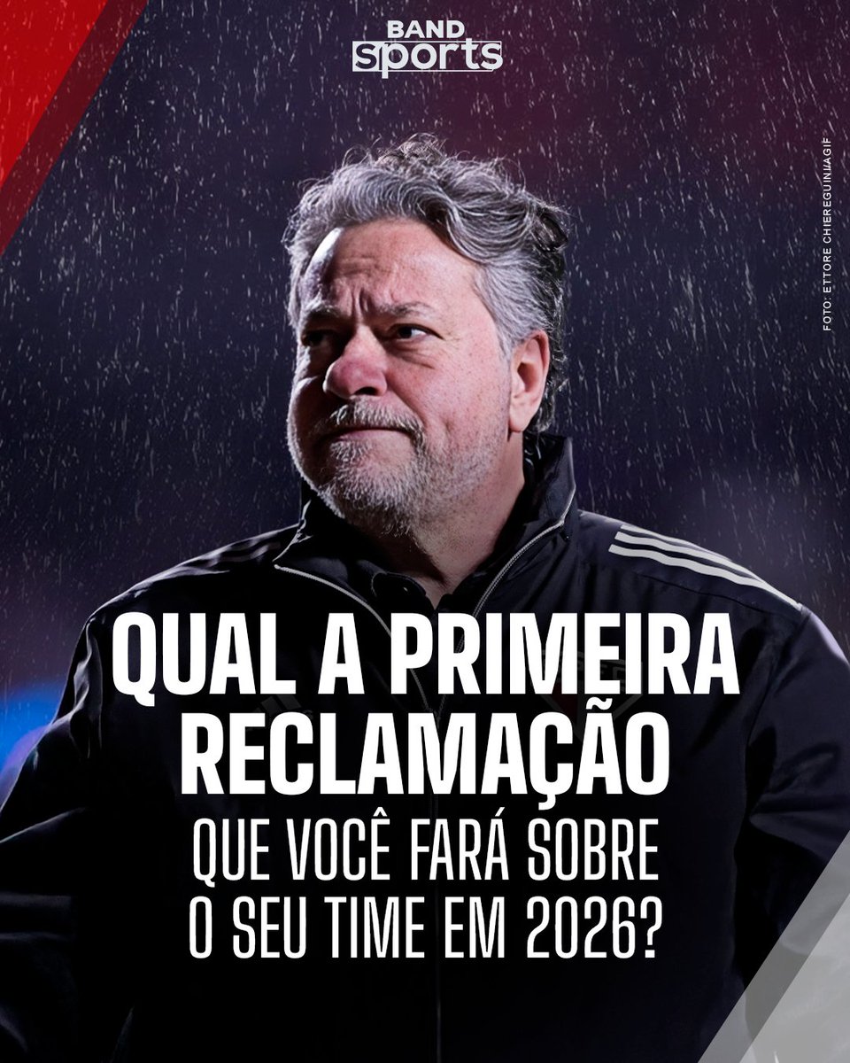 bandsports's tweet photo. TORCEDOR RAIZ = RECLAMA 😅🤣🤐🤔 Deixe aqui nos comentários a primeira cornetada para o seu time em 2026!
#BandSports #Corneta #Futebol #MercadodaBola https://t.co/QxepFCJ3Xo