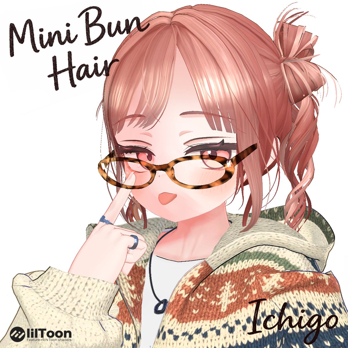 PinkPonyClubbb's tweet photo. 🎀 Mini Bun Hair アセット更新！
Ichigo / Manuka / Moe / Selestia が新しく追加されました ✨
❤️ いいね＆🔁 RTイベント開催中
📅 2026/01/02 締切
👉 https://t.co/ZGVR4XW0Wd

2025年、幸せな締めくくりをお過ごしください 💖

#MiniBunHair #3Dアセット #Booth_pm #RT企画 https://t.co/2U9Cjh4dEp