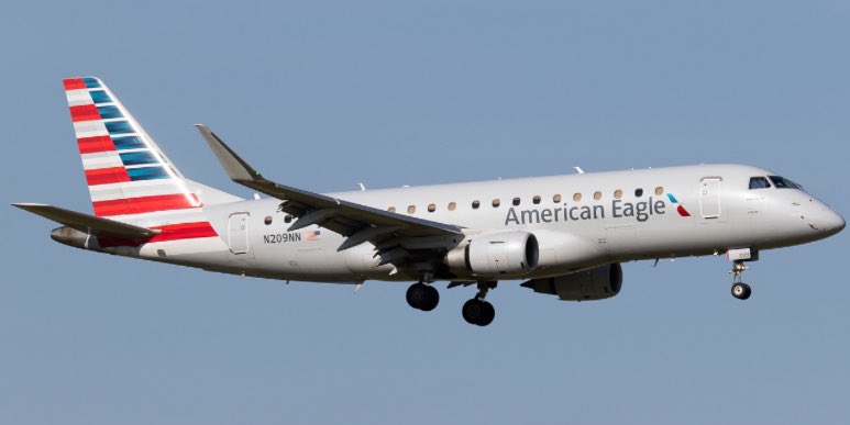 Flight_Follow1's tweet photo. 🔔🚨 | Current Most-Tracked Flight |

American Eagle #AA3347 | Columbus [CMH] 🇺🇸 - Miami [MIA] 🇺🇸 |

✈️ Aircraft: Embraer 175
✍️ Tail No: N209NN

‼️Status: AIRBORNE | Descending | 

#Squawk7700 | General Emergency https://t.co/6l7VEWIF4q