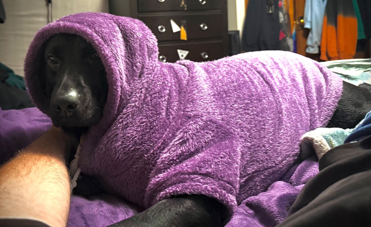 HE GOT A PHOTO WITH HER HOOD ON 😍🤣🥰