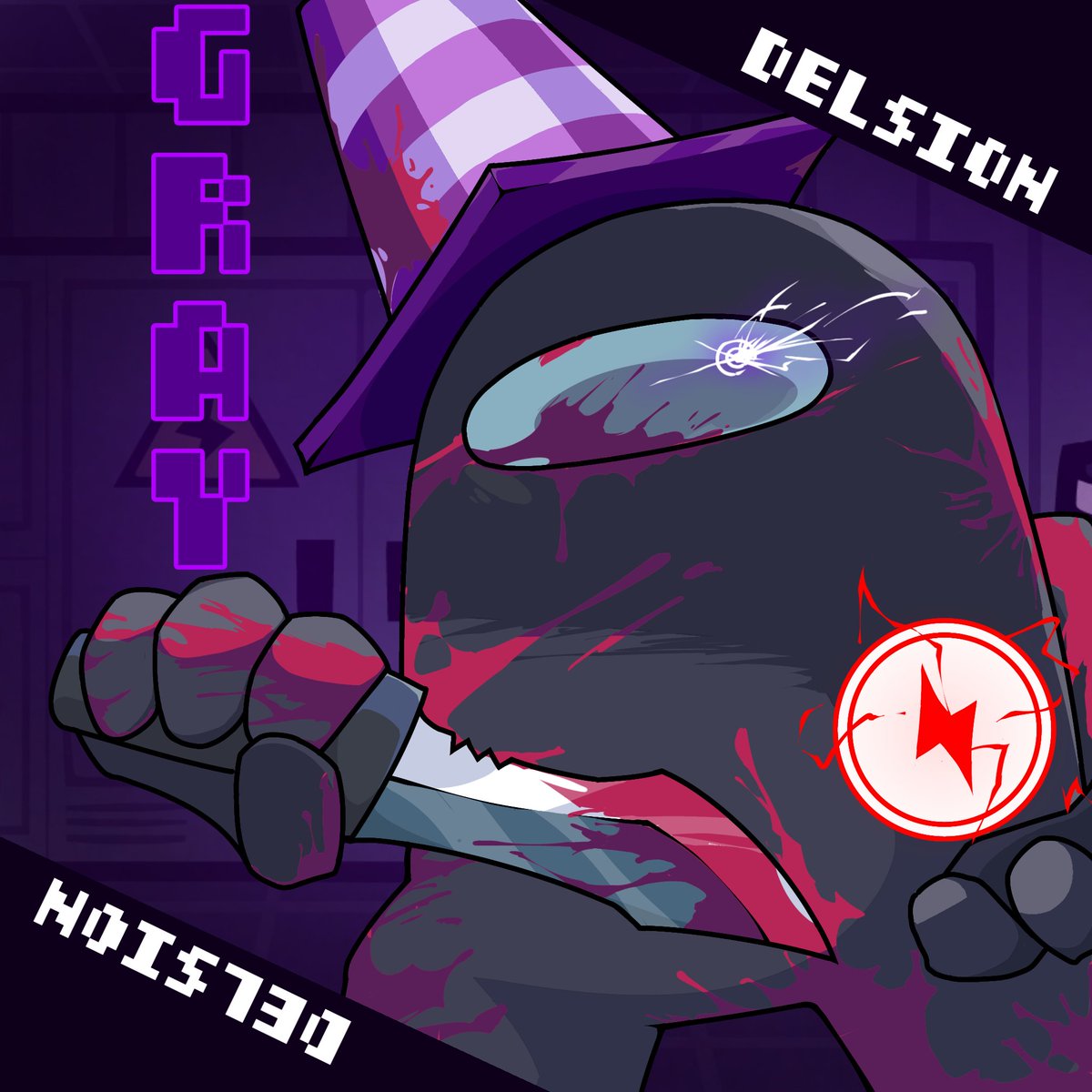 Grey 
#vsimpostor #vsimpostorv4
#amongusfanart #AmongUs