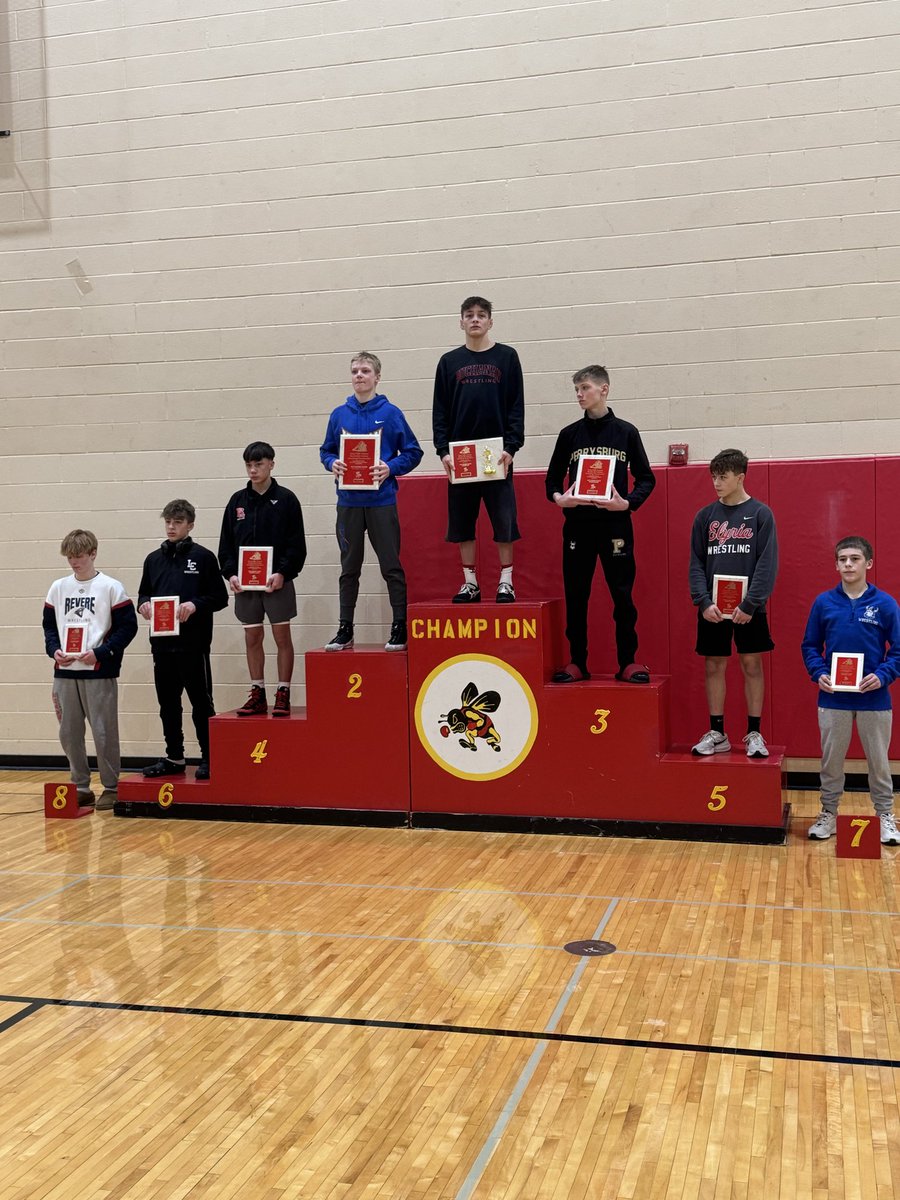 WrestleEdison's tweet image. Cohen Reer finishes 2nd at the Brecksville Holiday Tournament. Great job Cohen!