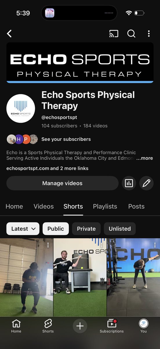 Echo Sports Physical Therapy tweet media