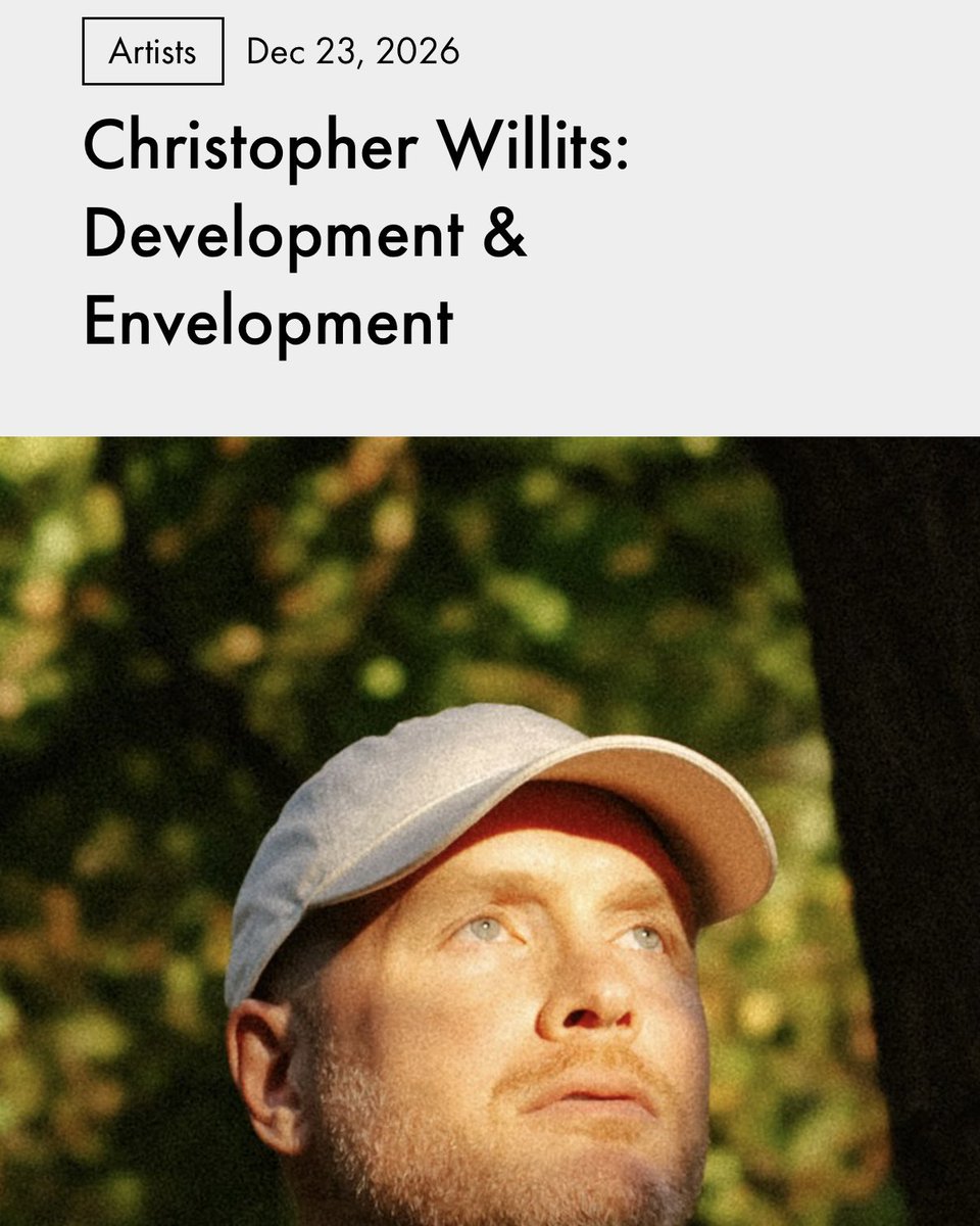 Christopher Willits tweet media