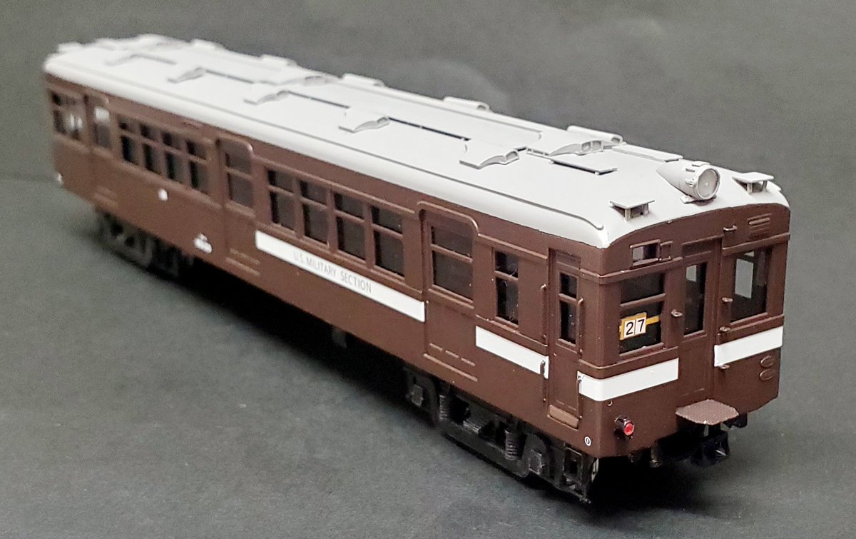 今年作った模型晒そうぜ キット編 ・ピノチオ(仕掛品) モハ50,クハ65