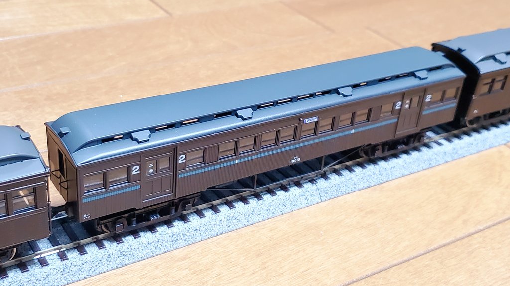 今年作った模型晒そうぜ キット編 ・ピノチオ(仕掛品) モハ50,クハ65