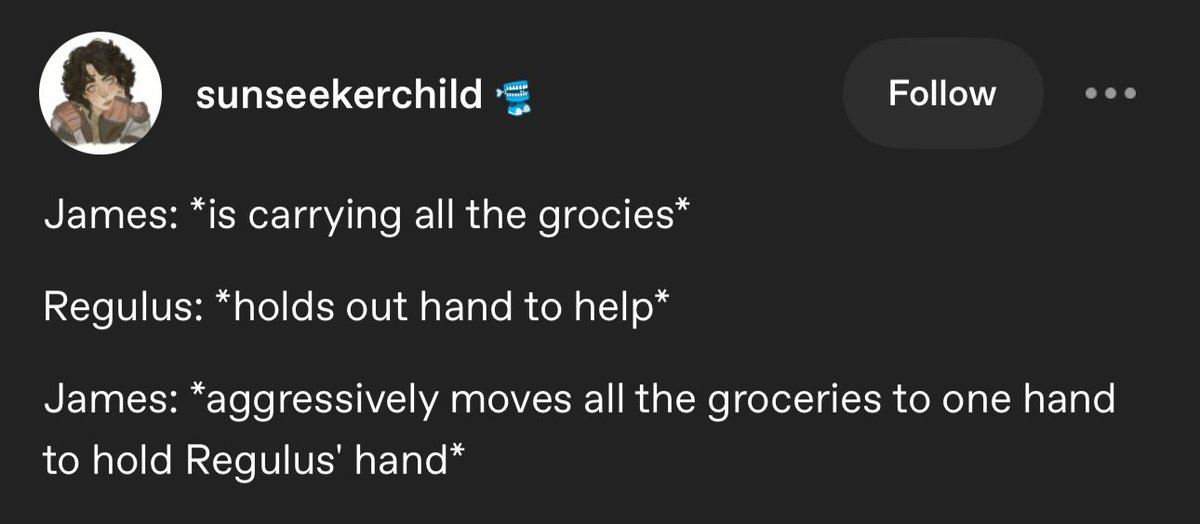 itgirlregulus's tweet image. a tumblr post someone made about jegulus 🤣 it’s so #them