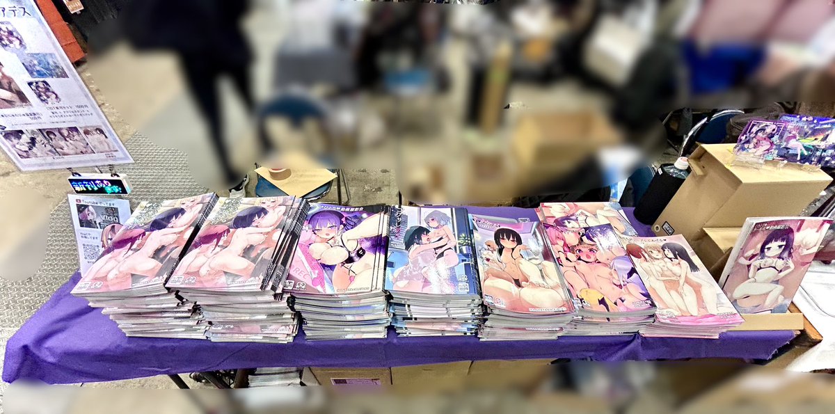 設営完了!  なんとか間に合った!
よろしくお願いします!🙏🙏 