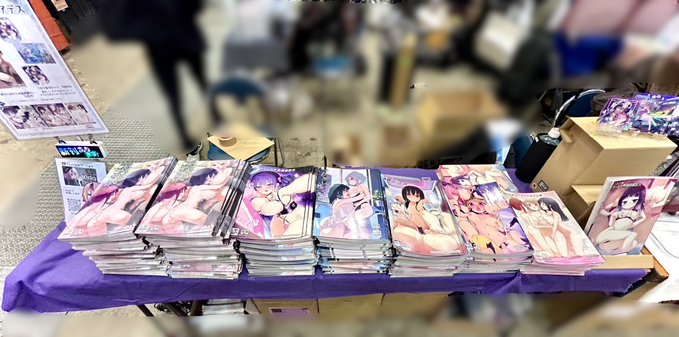 設営完了!  なんとか間に合った!
よろしくお願いします!🙏🙏 